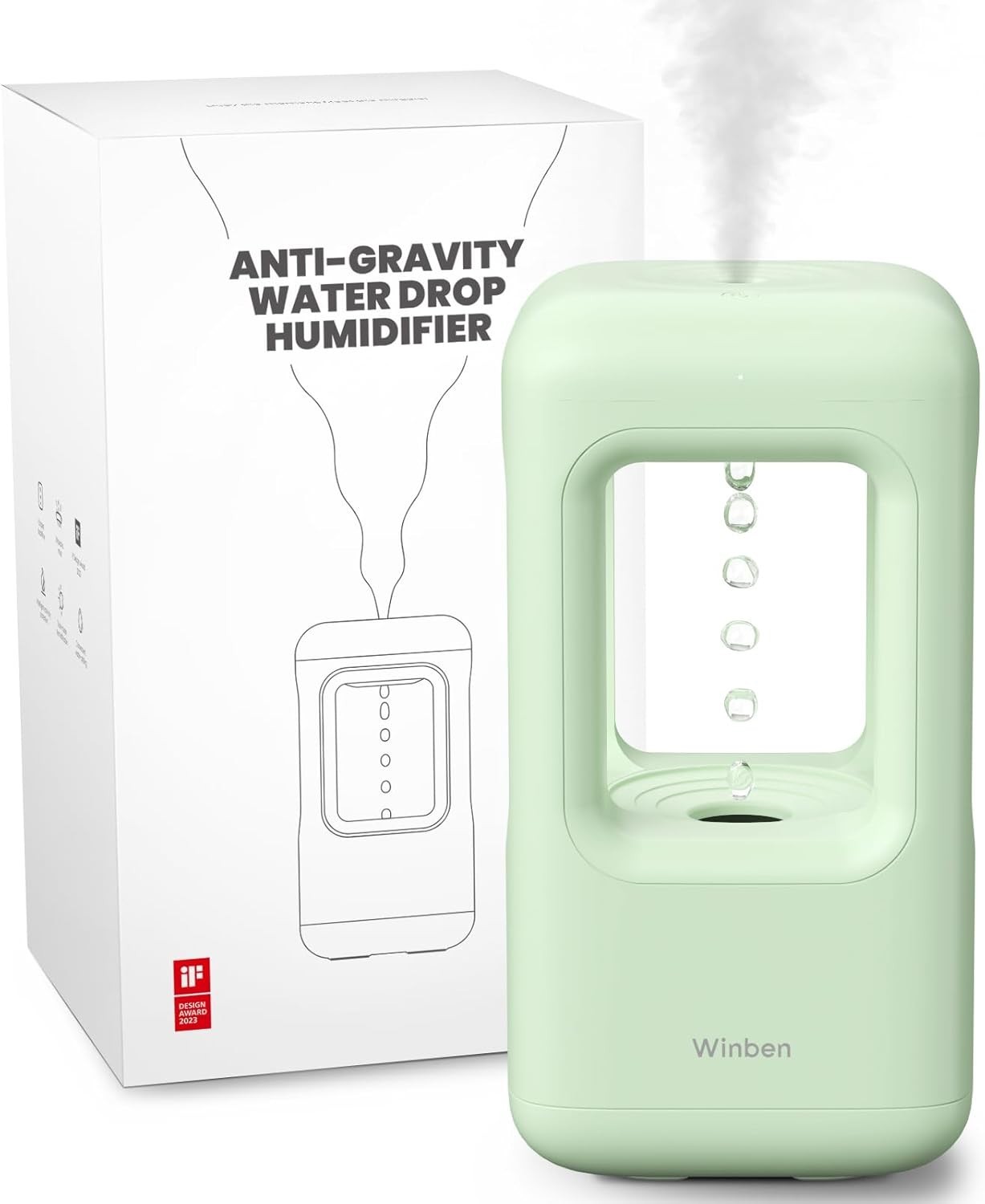 S For Bedroom Room Office Cool Mist Air Easy To Clean Indoor