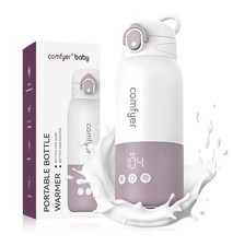 Portable Milk Bottle Warmer for Travel Comfyer Fast Heating Long Battery Life