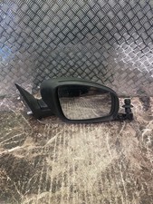 2014 SKODA FABIA MK2 E9034287 FRONT RIGHT DOOR VIEW WING MIRROR BLACK