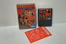 Lord of The Sword SEGA Mark 3 Master system Game Cartridge,Manual,Boxed -b126-