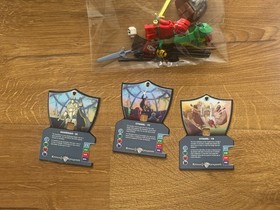 Lego 8780 Citadel of Orlan w/Manual + Cards, 9 Pieces Missing Excellent