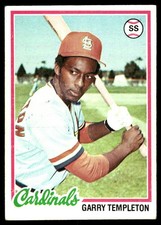 Garry Templeton 1978 Topps #32 Cardinals MLB READ FREE SHIPPING AutographDen