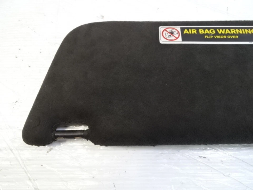 05 Mercedes W209 CLK55 sun visor, right, alcantara suede, black charcoal, AMG - Image 2 of 4