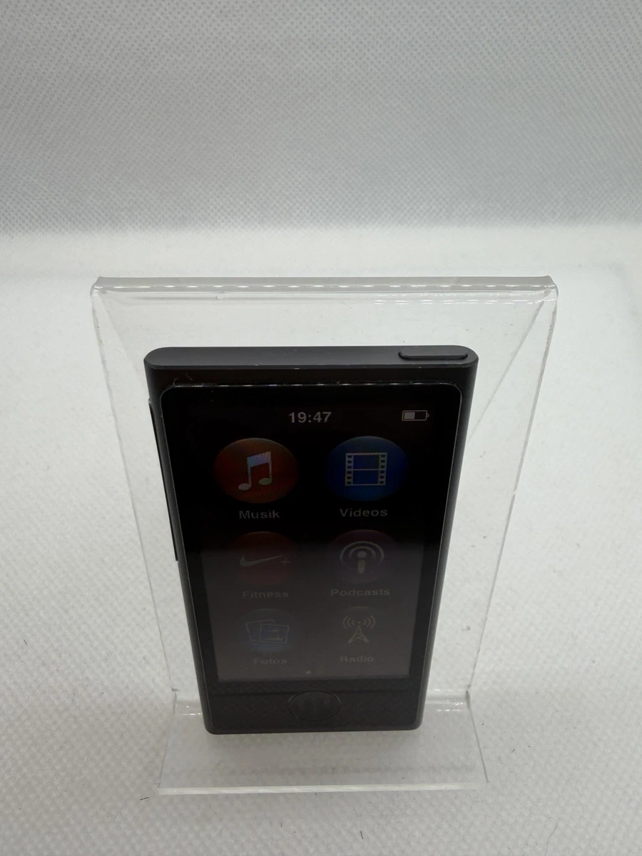 Apple iPod Nano 7. Generation 7G (16GB) Space Grau Grey Gray gebraucht #677