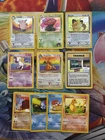 Vintage Pokemon Card Lot Wotc Holo Etc Fire Dragonite Vileplume Meowth
