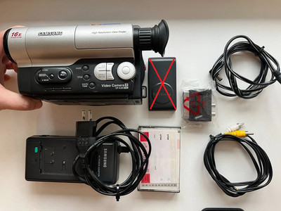 VTG Samsung VP-A30 PAL Camcorder Video8 Camera Video Transfer ( TESTED )