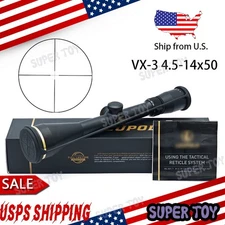 Lp VX-3 4.5-14x50 CDS-ZL Duplex Monolithic Shockproof Riflescope
