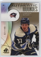 2024 Upper Deck SP Game Used Authentic Rookies Gold 21/149 Cameron Butler 01ks