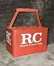 Rare Vintage RC Soda Plastic Carrier Pakster 0616 Carton 6 Pack ROYAL CROWN