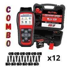 Ascot by Autel MaxiTPMS WiFi Tool + 12 MX-Sensors | TPMS Relearn & Program Kit