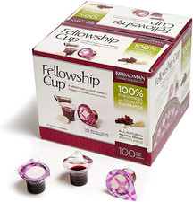 Fellowship Cup,Prefilled Communion Cups Juice/Wafer-100 (Net Wt.1.62...