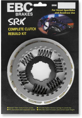 EBC SRK Aramid Fiber Complete Clutch Plate Kit Honda CBR1000RR 04-07 - Picture 1 of 3