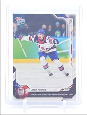 JACK HUGHES 2026-27 TOPPS NOW USA OLYMPIC TEAM GOLDEN GOAL A Q0913