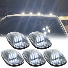 5x For Ram 1500 2500 3500 Accessories White Led Roof Top Mount Cab Marker Lights 5x For Ram 1500 2500 3500 Accessories White Led Roof Top Mount Cab Marker Lights