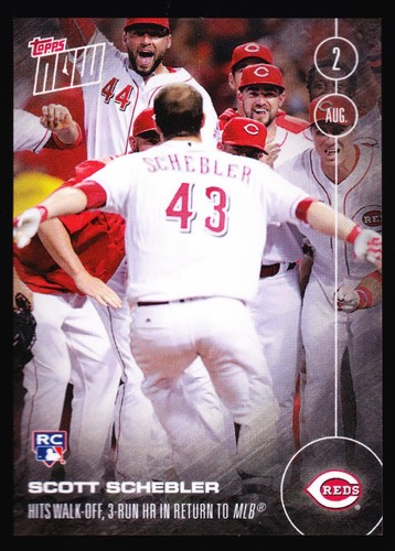 2016 Topps Now 311 Scott Schebler