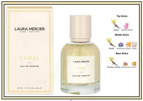 Laura Mercier VANILLE Eau de Parfum Spray 1.7 OZ NIB Women's Perfume