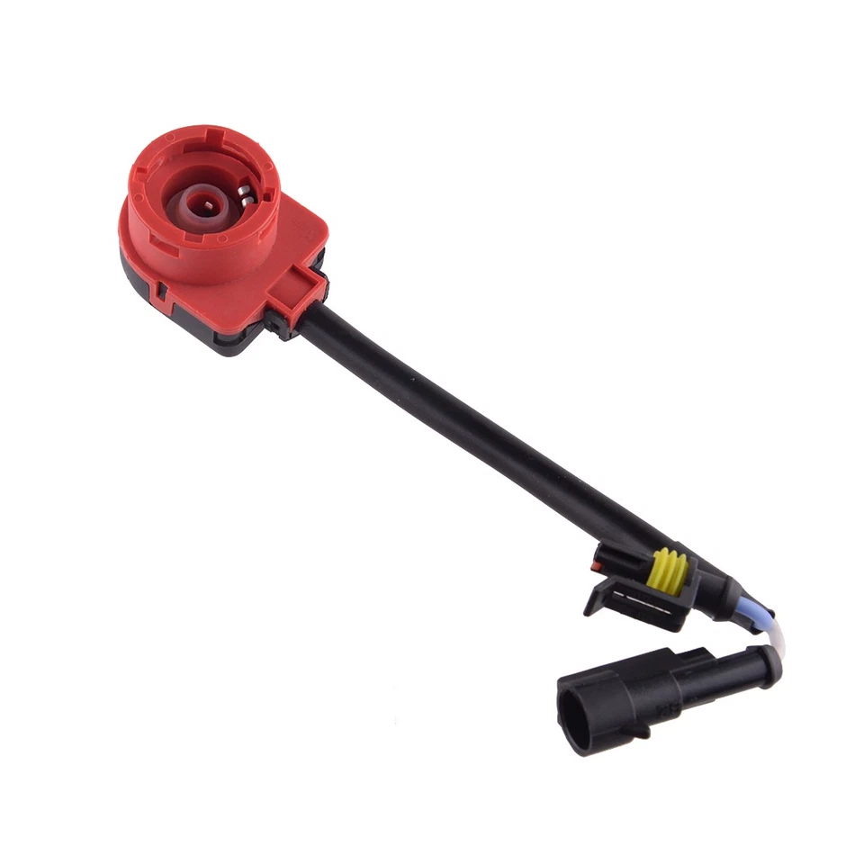 2Pcs D2S D2R D2C D4S D4R HID Xenon Bulb Ballast AMP Socket Adapter Harness Cable - Image 2 of 4