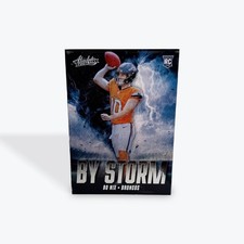 2024 Panini Absolute By Storm #BS-BNX Bo Nix Denver Broncos