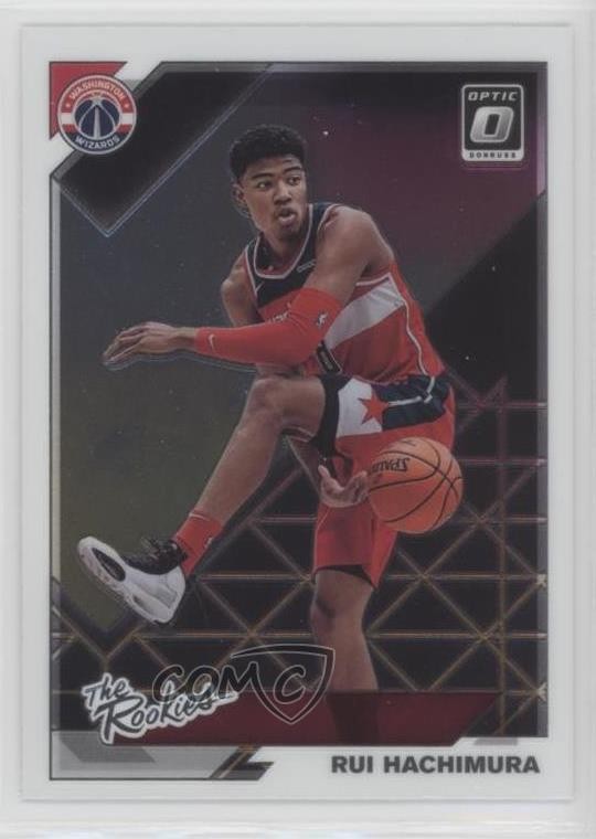 2019-20 Panini Donruss Optic The Rookies Rui Hachimura #5 00m9