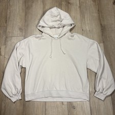 Abercrombie  Fitch Soft A F Collection Beige Color Hoodie Women Size Large