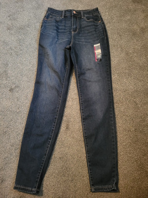 Women's NOBO High Rise Skinny Dark Wash Stretch Blue Jeans Size 5