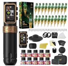 Ambition Epoch Wireless Tattoo Kit with Foot Pedal Complete Professional Set