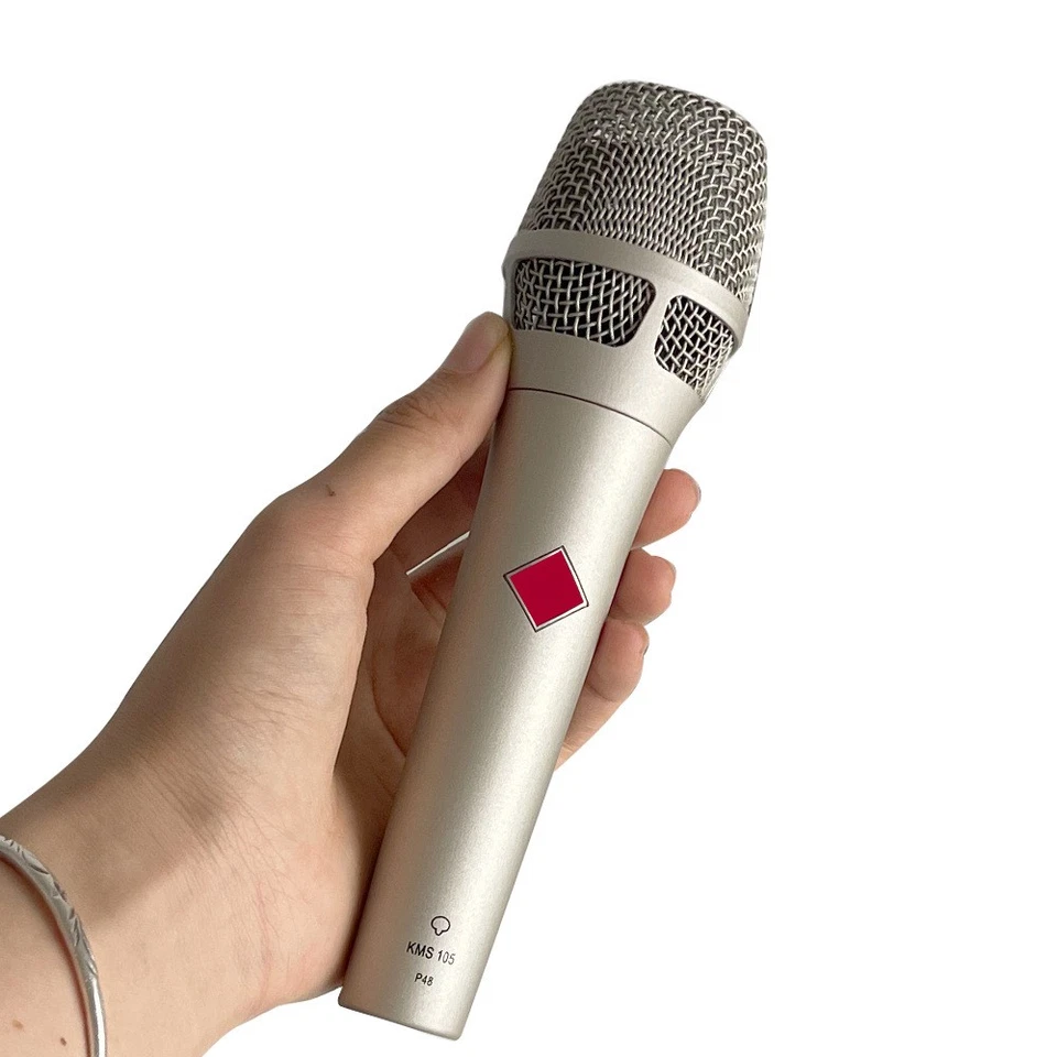 KMS105 detachable handheld diaphragm condenser microphone live sound card 48V - Bild 4 von 4