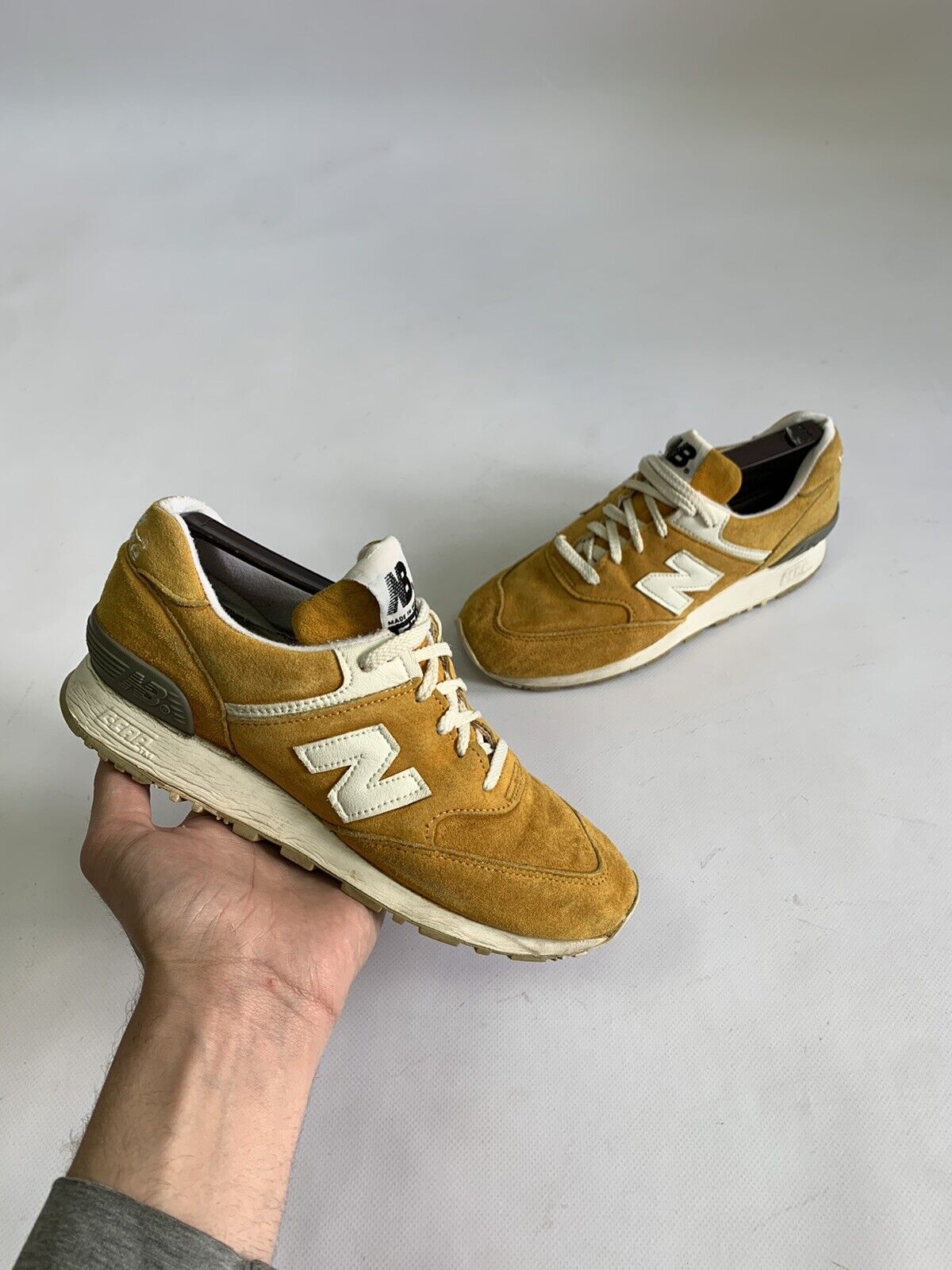 Aprendizaje Panda diseño New balance 576 vintage made in england suede size US 7.5 UK 6 | eBay