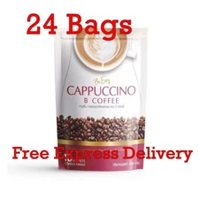 24 X Be Easy Cappuccino B Coffee Instant Drink Weight Control Detox waste
