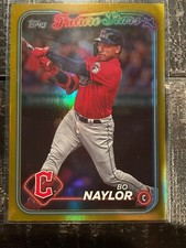 2024 Topps BO NAYLOR Future Stars -  Gold Foil #191 Guardians