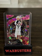 2024 Panini Select WNBA - Courtside Pink Cracked Ice Prizm #203 Rhyne Howard