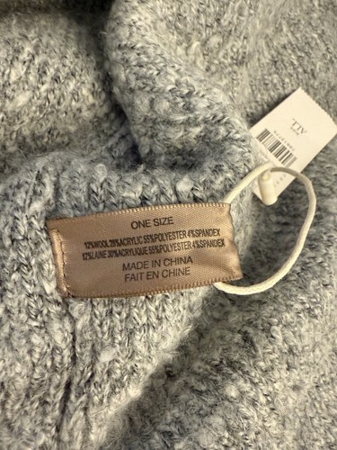 Anthropologie Short Sleeve Open Front Cardigan Sweater Wool Blend Size OS NWT - Picture 5 of 5