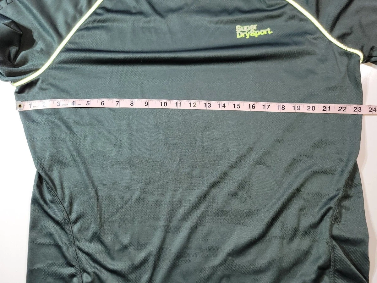SUPERDRY Sport SD021 Hoodie Lightweight Gray Performance 2XL