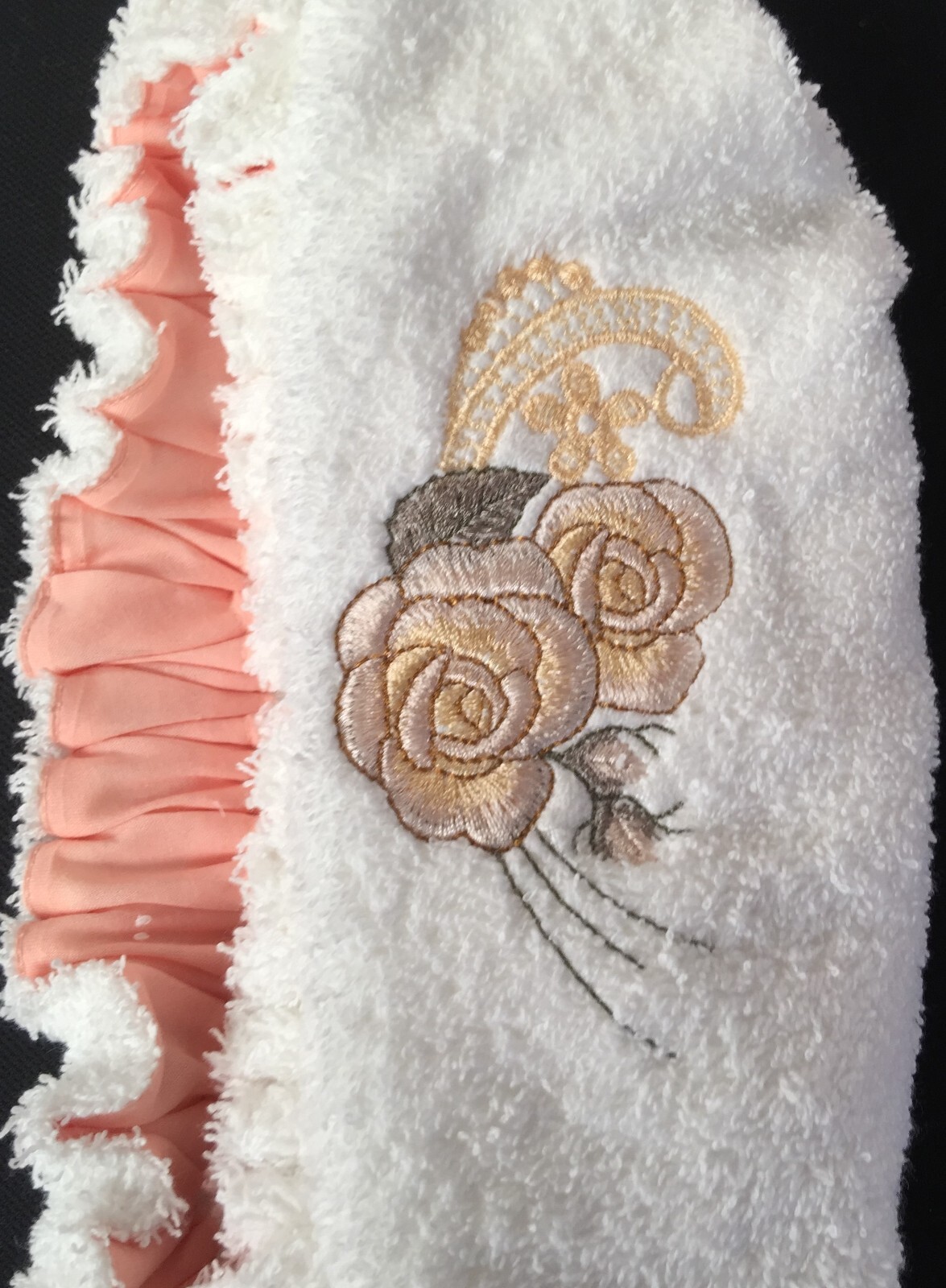 Ladies After Shower Towel Caps 55cm-62cm Of  *VARIOUS DESIGNS* EMB sew-ezy-aust