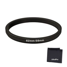 62-58mm Step-Down SLR Lens Metal Adapter Ring