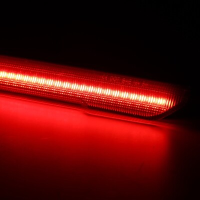 Front Rear LED Side Marker Lights For 2020 2021 2022 2023 2024 GMC Sierra 2500HD 3500HD AT4 SLE SLT Base Denali Smoked Lens Left&Right Amber Red LED Sidemarker Turn Signal Light Lamps OEM