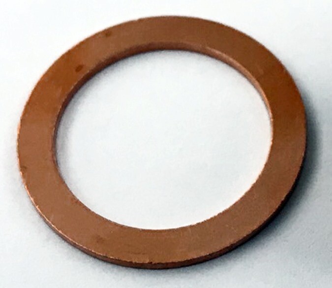 MASERATI OIL DRAIN PLUG COPPER WASHER eBay