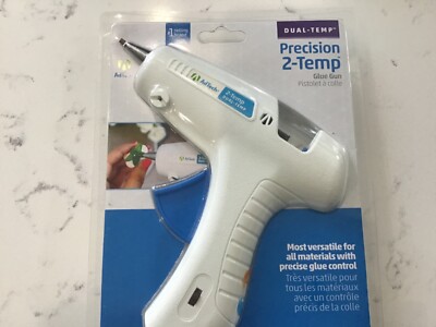 AdTech 0453 Two Temp Dual Temperature Hot Glue Gun Full Size White New Sealed 
