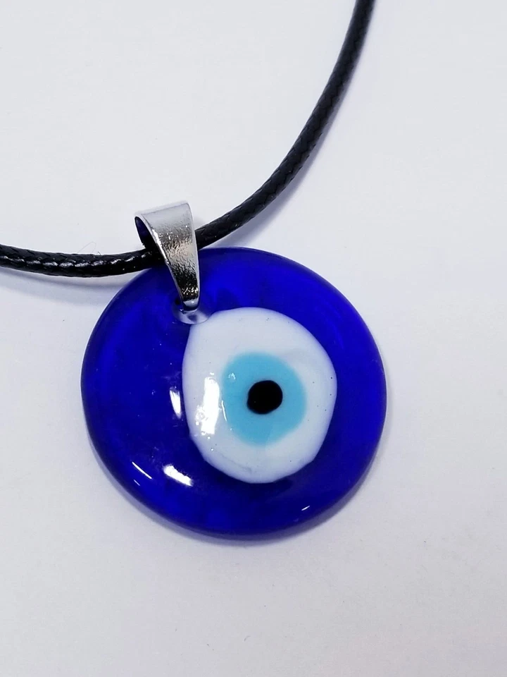 Conjunto de 4 colares de vidro Evil Eye - Imagem 3 de 4