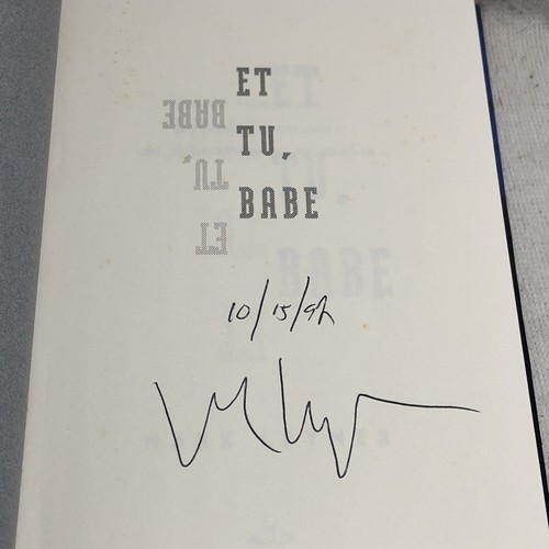 And you, babe (Megalomachine) - Mark Leyner - *SIGNED* American Original Edition - Picture 2 of 13