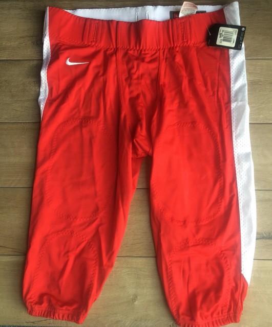 red nike football pants