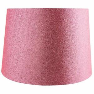 Pink Sparkle Glitter Table Lamp Shade, Glitter Table Lamp Shades