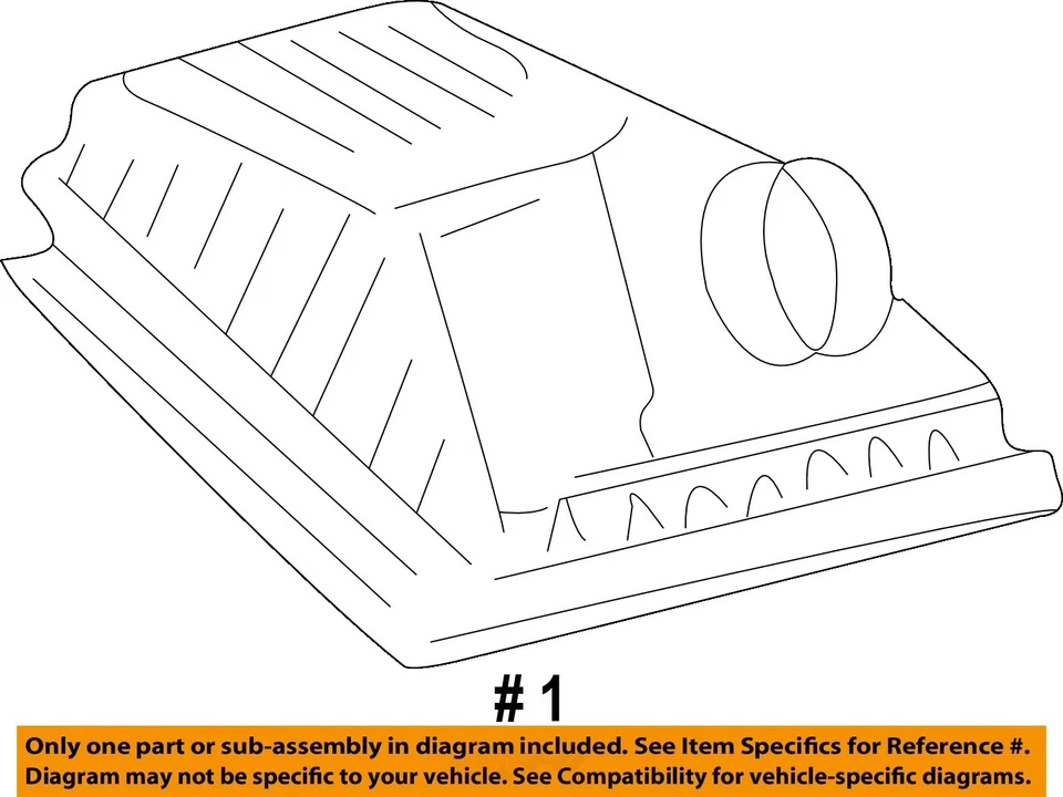 Conjunto de filtro de aire usado se adapta a: Kia Optima 2004 2,7 grado A Foto 4 de 4