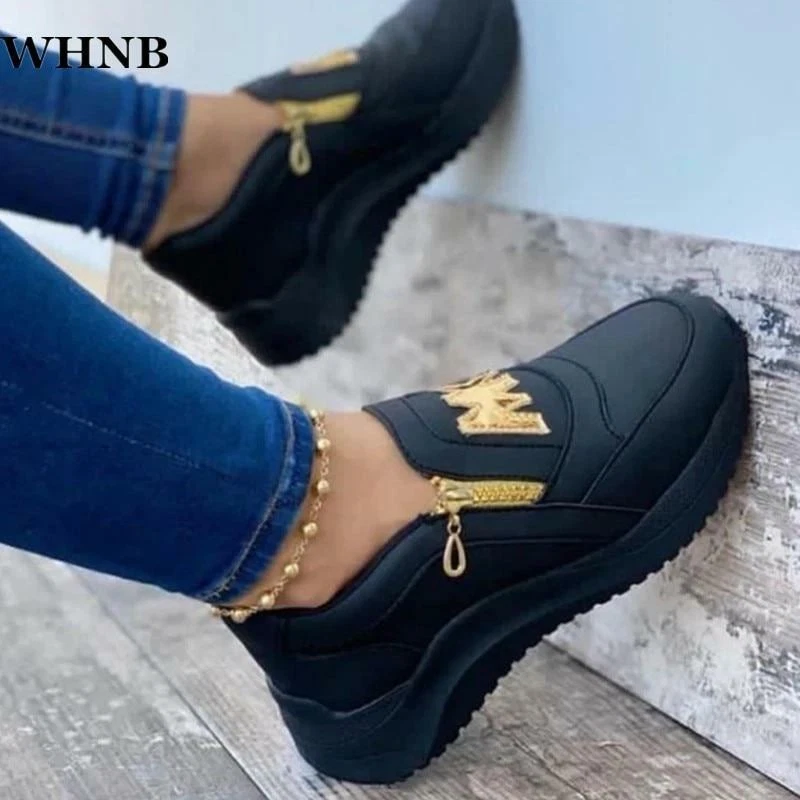 Zapatillas gruesas online mujer