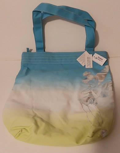 Tinker Bell Disney Resort exklusive Geldbörse aus Silberfolie/Blau & Grün Neu mit Etikett - Bild 2 von 22