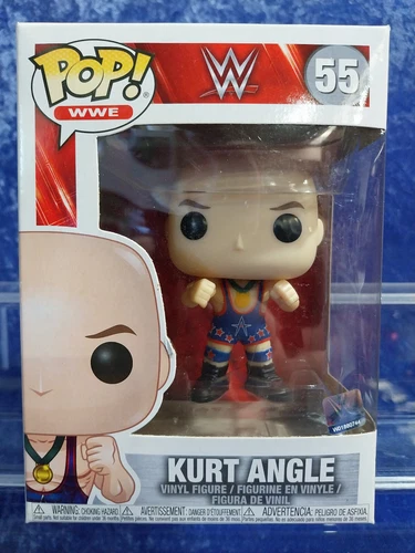 Funko Pop Vinyls WWE 55 MIB Kurt Angle 2018