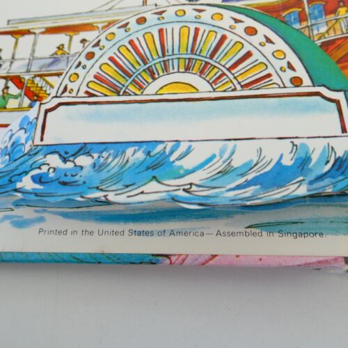 Disney World with Mickey Mouse Hallmark Pop-up Book 1972 A Fun Filled Visit VTG - Foto 3 di 14