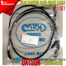 FOR DATSUN 520 521 NISSAN 1965-72 70 FRONT REAR R/L PARKING HAND BRAKE CABLE SET