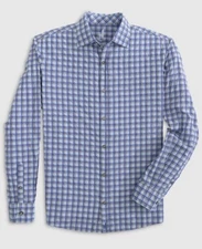 johnnie-O Tolleson Featherweight Shirt Baja Size M New