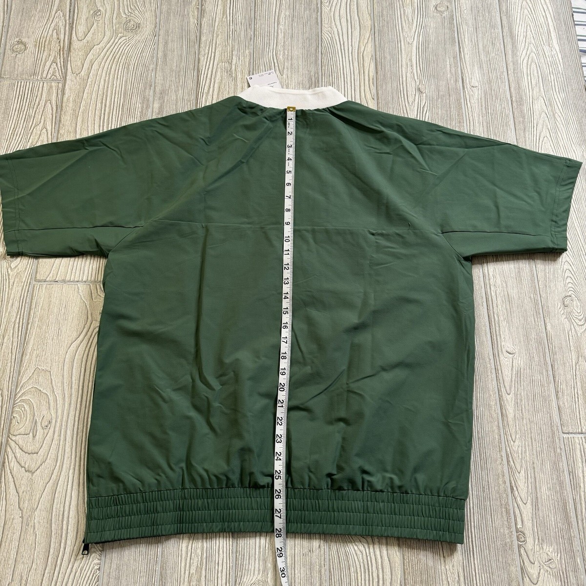 Air Jordan Nike Team SS Coaches Jacket Men's L Green Air Jordan Nike Team SS Coaches Jacket Men's L Green